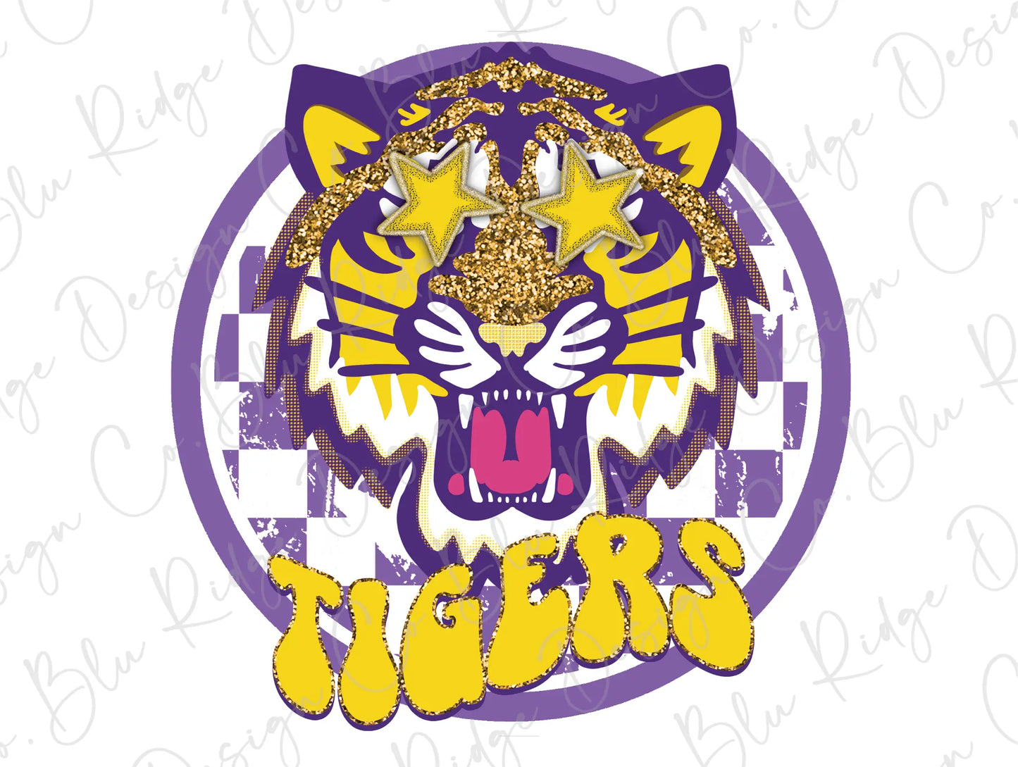 LSU Tigers Football Direct To Film (DTF) Transfer