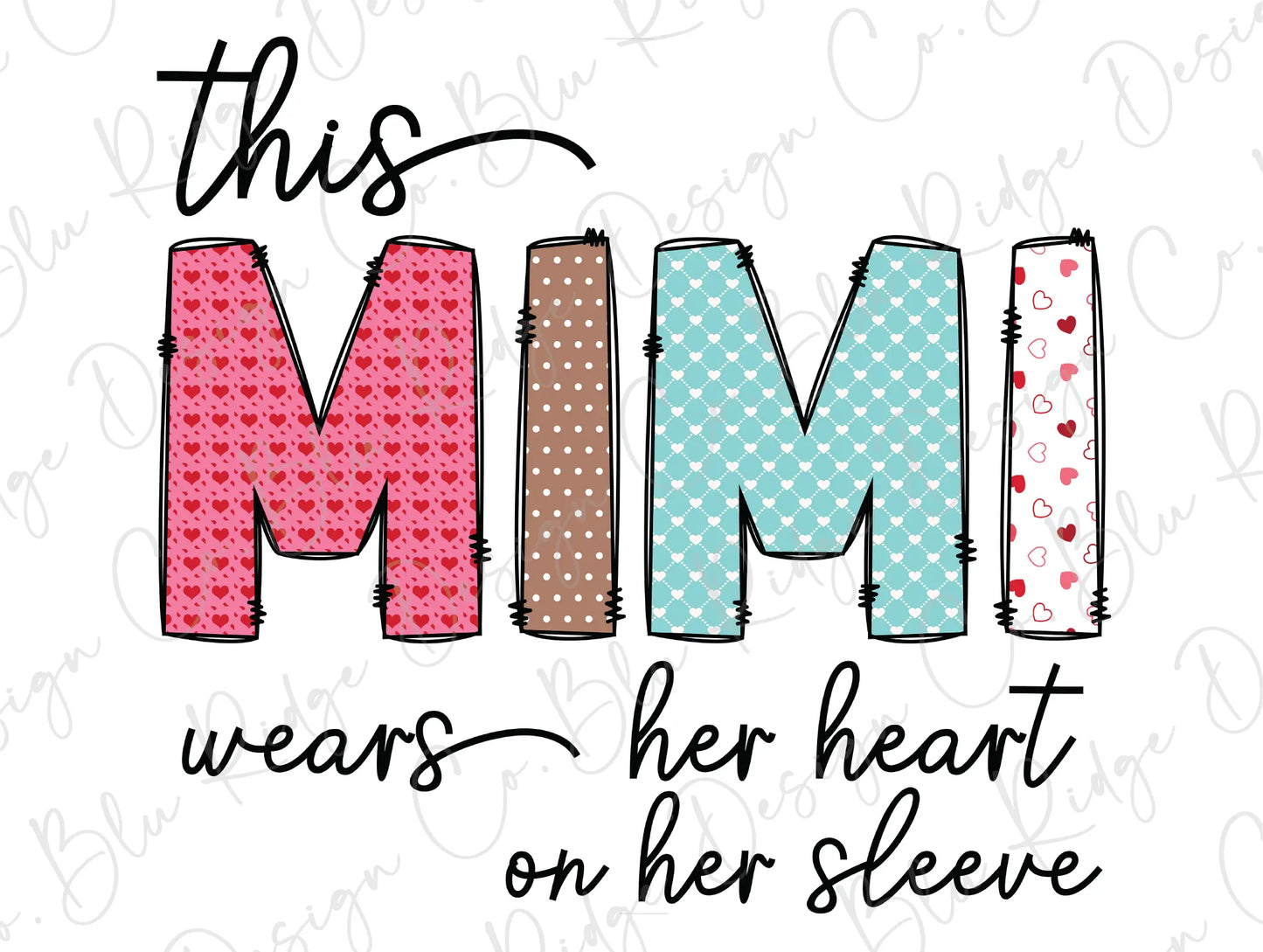 this mom wears her heart on her sleeve