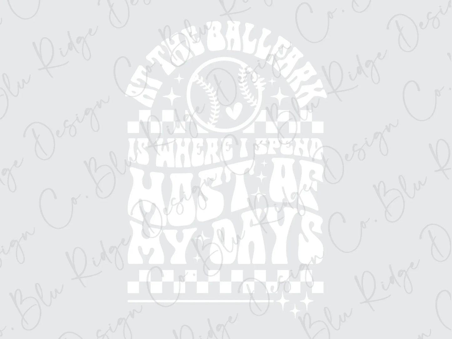 a white silhouette of a baseball bat with words