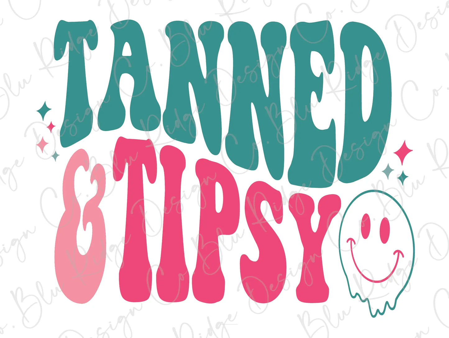 taned and tipsy