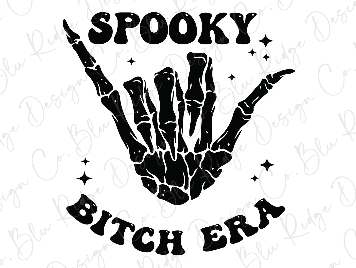 In My Spooky Bitch Era (Back/Pocket Combo) Direct To Film (DTF) Transfer
