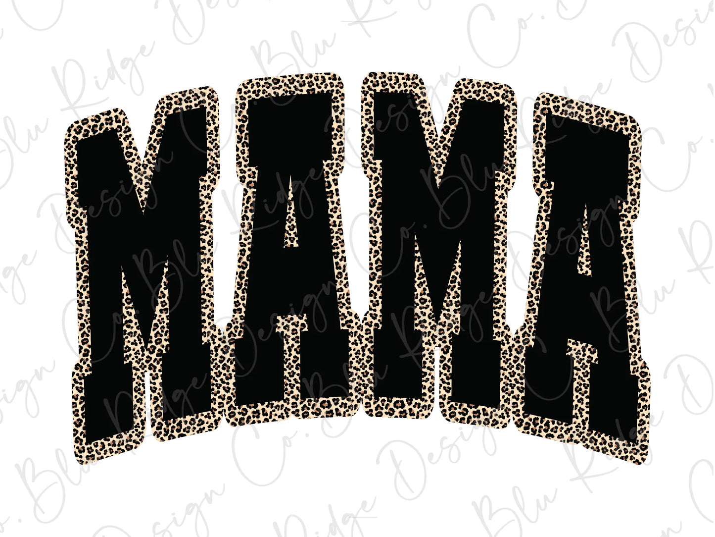 a black and white photo of the word mama