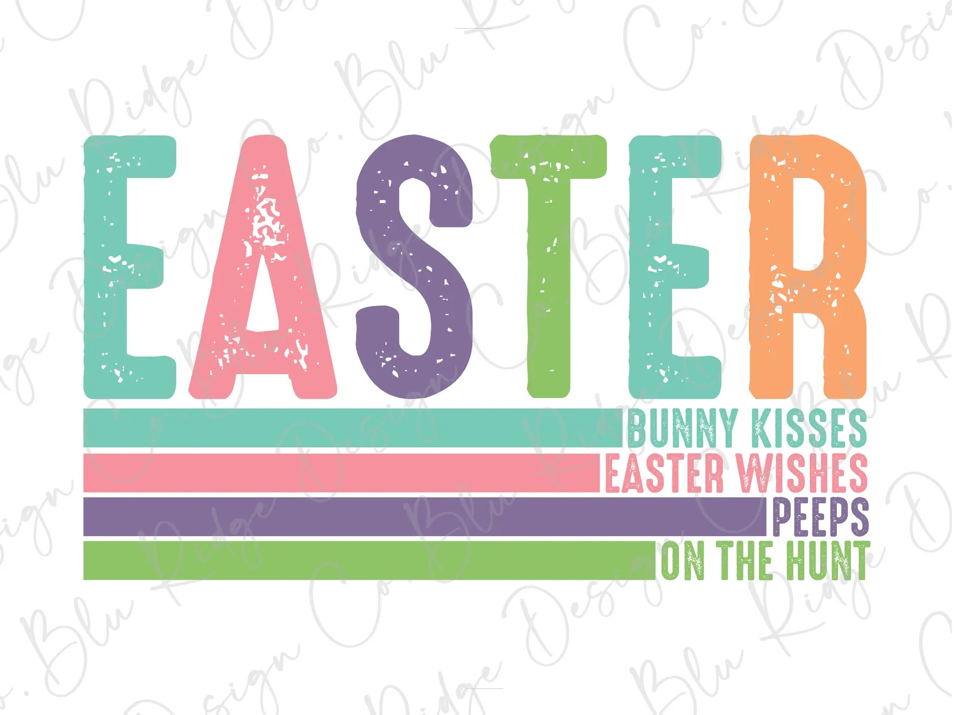 the words easter on a white background