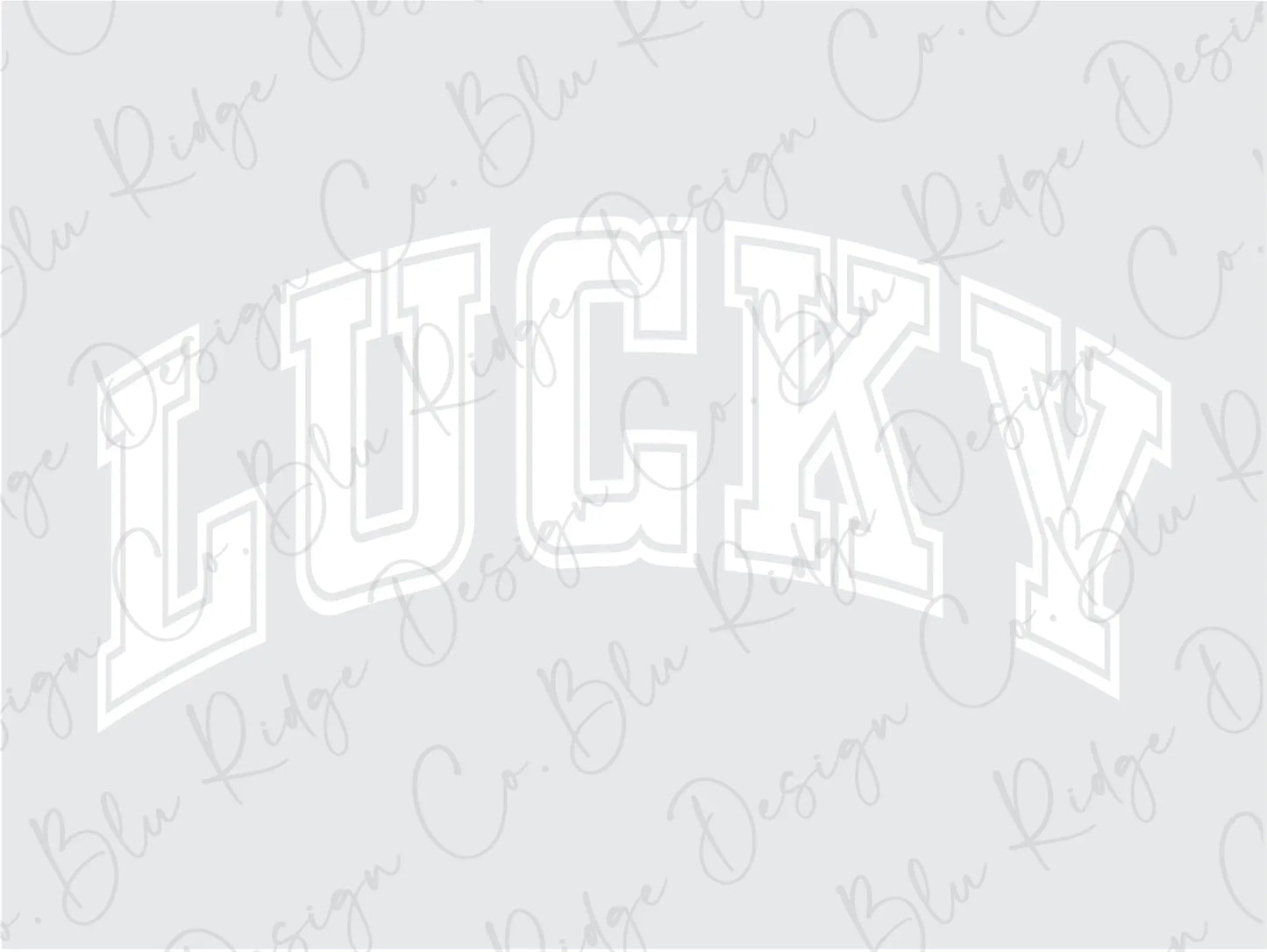 Lucky St Patrick's Day Direct To Film (DTF) Transfer BluRidgeDesignCo