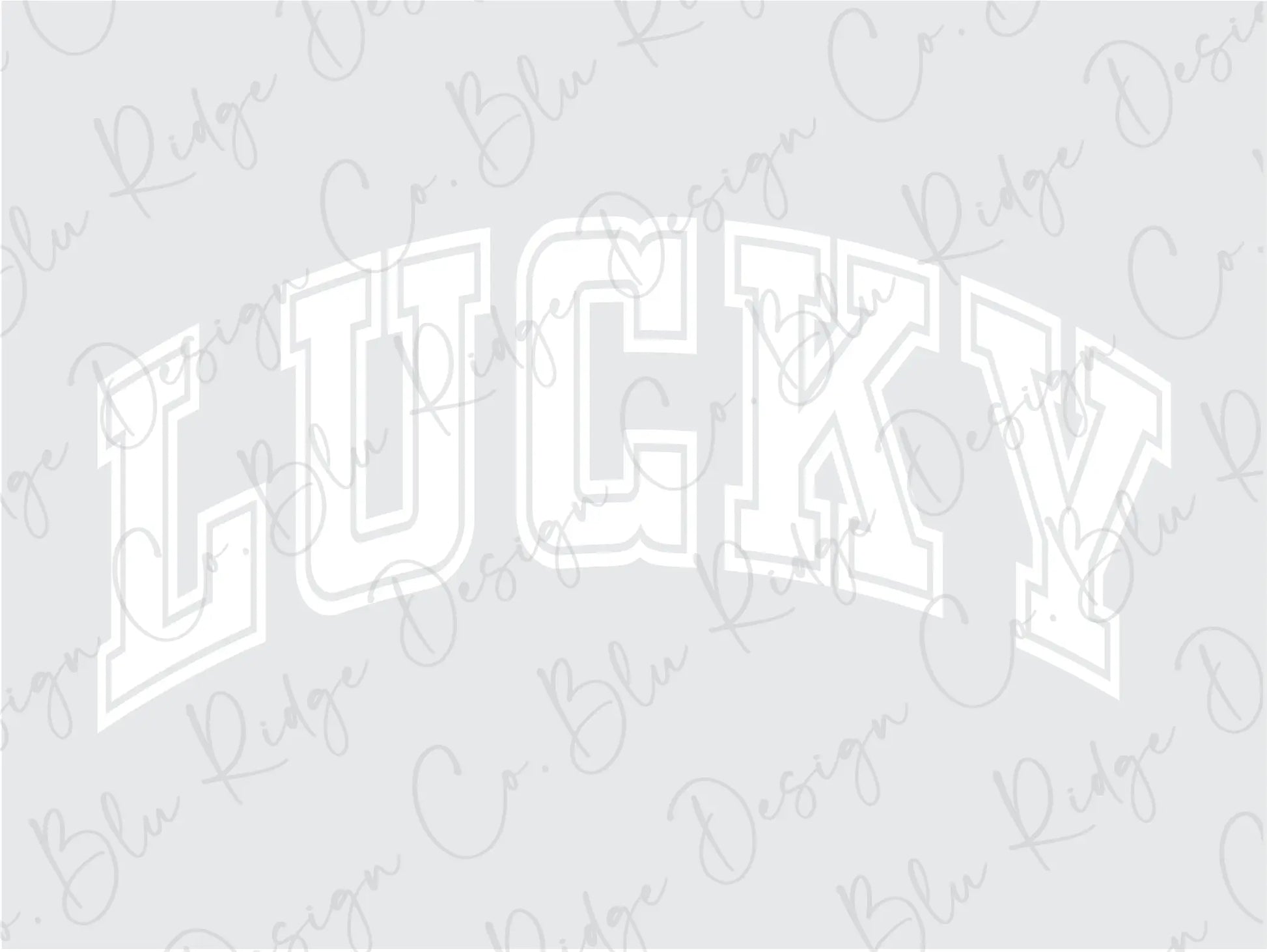 Lucky St Patrick's Day Direct To Film (DTF) Transfer BluRidgeDesignCo