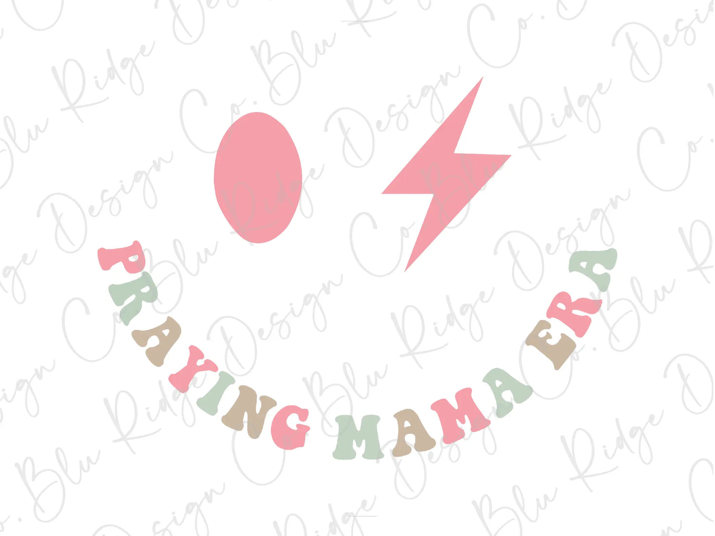 a picture of a pink lightning bolt with the words braing mama