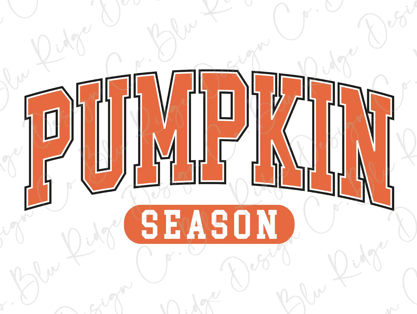 Pumpkin Season Direct to Film (DTF) Transfer BluRidgeDesignCo