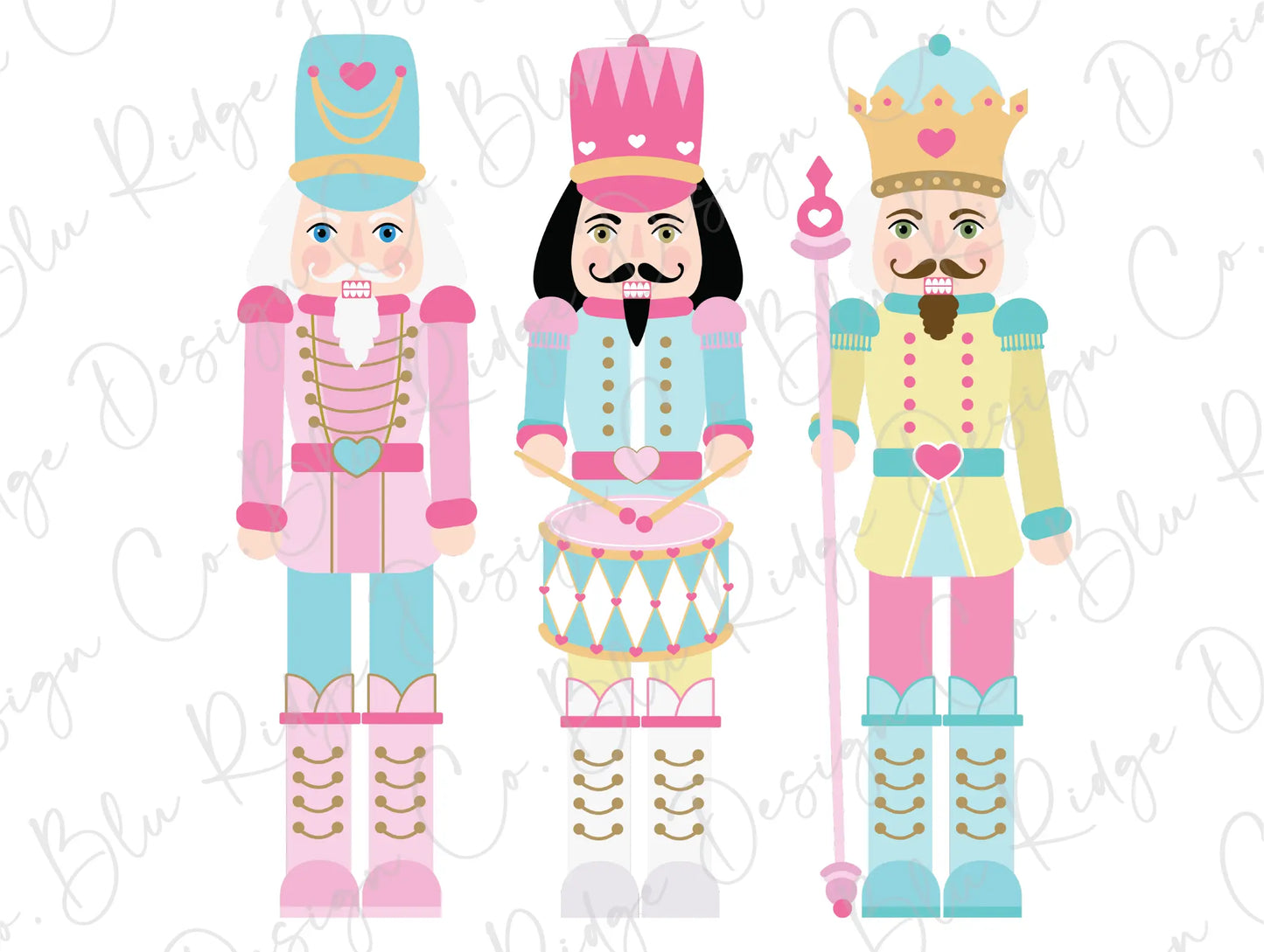a couple of nutcrackers standing next to each other