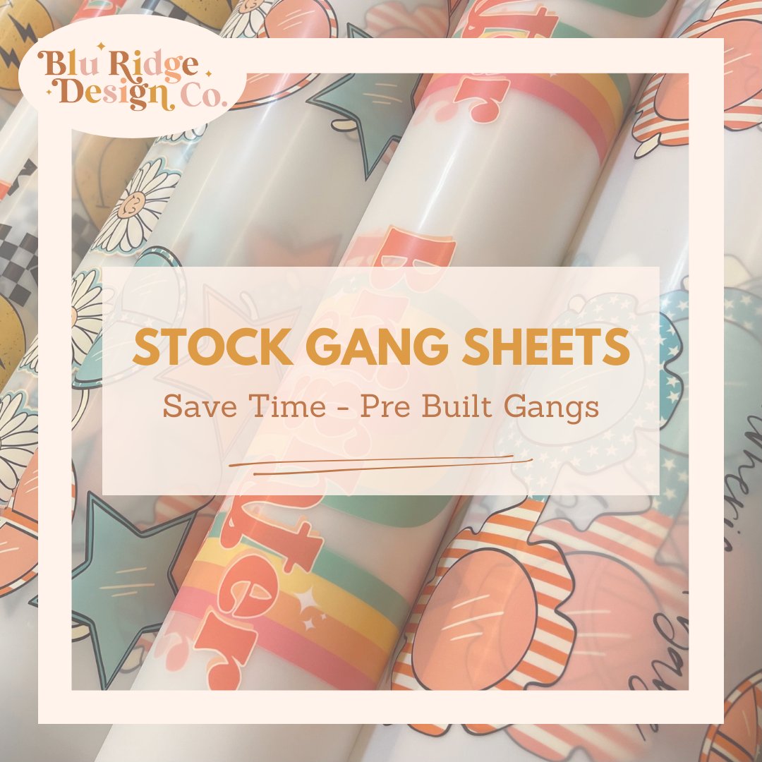 Stock Gang Sheets