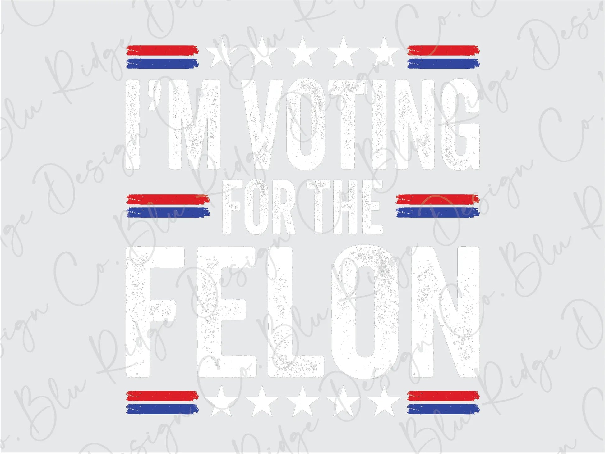 i'm voting for the felon