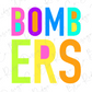 the word "BOMBERS" in a colorful, stylized font.