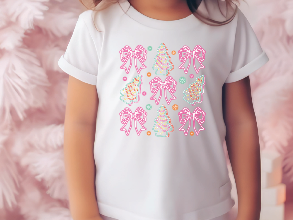 Christmas Tree Ornaments Direct To Film (DTF) Transfer - Blu Ridge ...