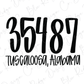 a black and white photo of the numbers for the font