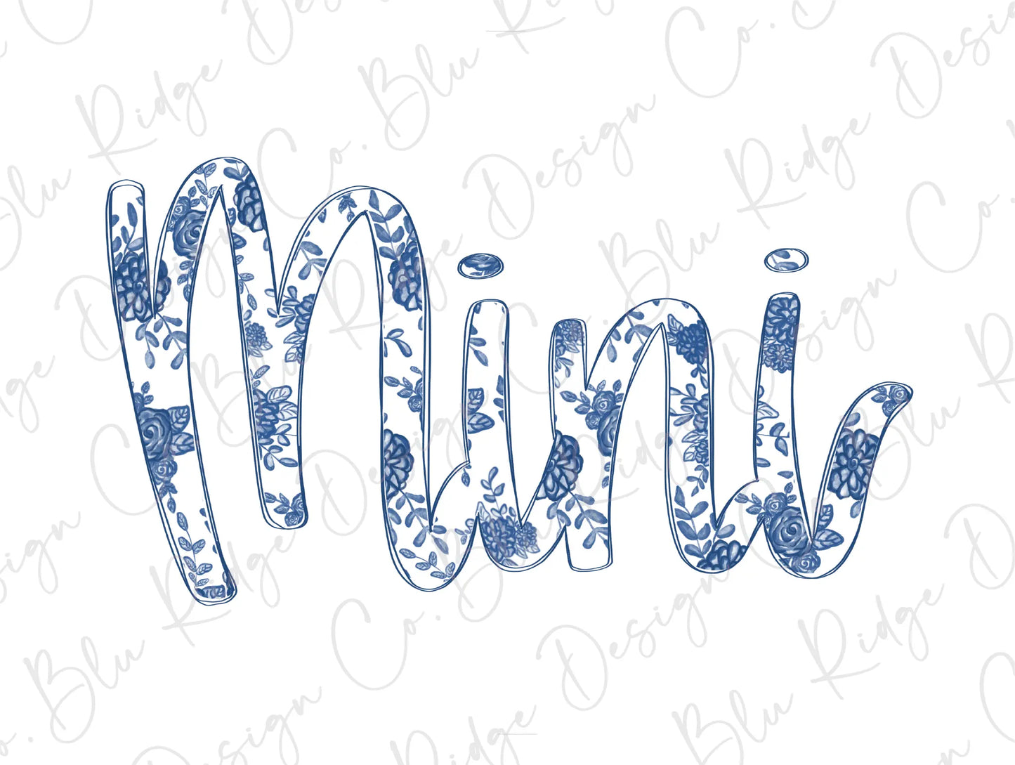 a drawing of the word minus in blue ink