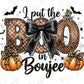 I Put The Boo In Boujee Graphic T-Shirt