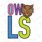 the letters "OWL" with an owl illustration above them.