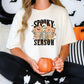 Spooky Season Skeleton Graphic T-Shirt