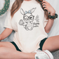 Easter Bunny Outline Graphic T-Shirt