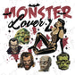 Monster Lover Halloween Graphic T-Shirt