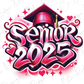 a red and black graduation cap with the words senior 2013 on it