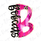A pink and black stylized letter 'B' with the word "Bobs" written in cursive below it.