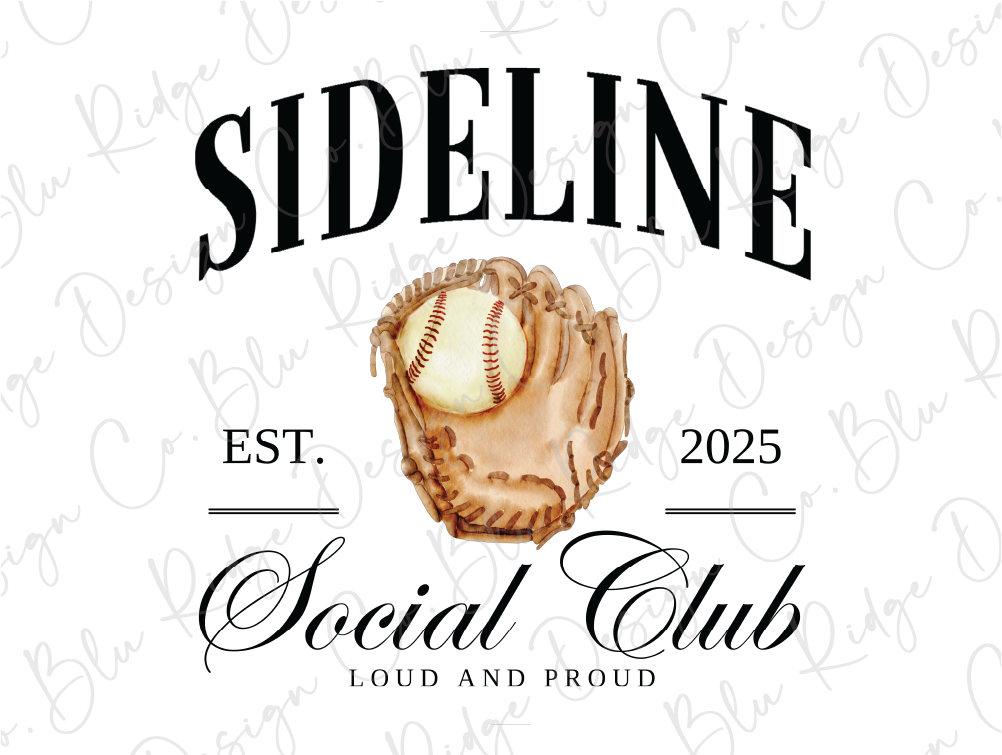 the sideline social club logo