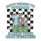 Don't Forget To Hydrate Skeleton & Mind Your Own Business Graphic T-Shirt