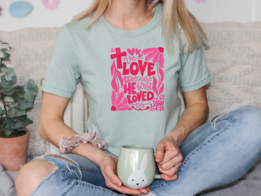 a woman sitting on a couch holding a coffee mug