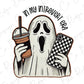 In My Introvert Era Ghost Graphic T-Shirt