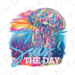 A colorful illustration of a jellyfish with the text "Seas the Day" written below it.