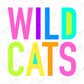 the text "WILD CATS" in a large, colorful font.