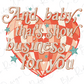 a heart-shaped graphic with the text "And baby, that's show business for you" written on it.
