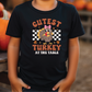 Coolest Girl Turkey at The Table Graphic T-Shirt