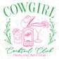 a drawing of a bottle of cowgirl cocktail