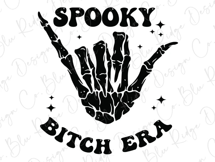 In My Spooky Bitch Era (Back/Pocket Combo) Graphic T-Shirt