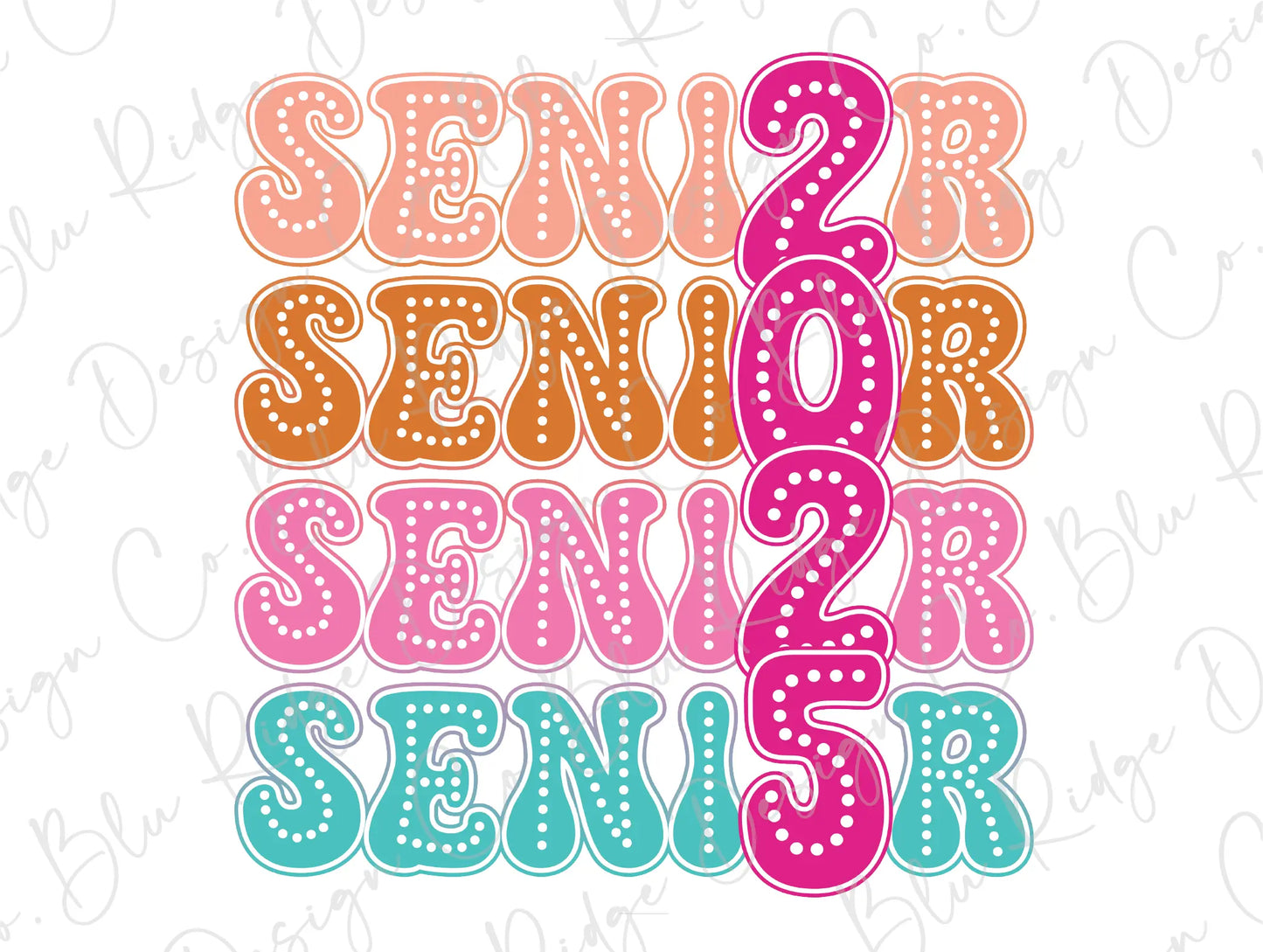 the words senior senior and senior on a white background