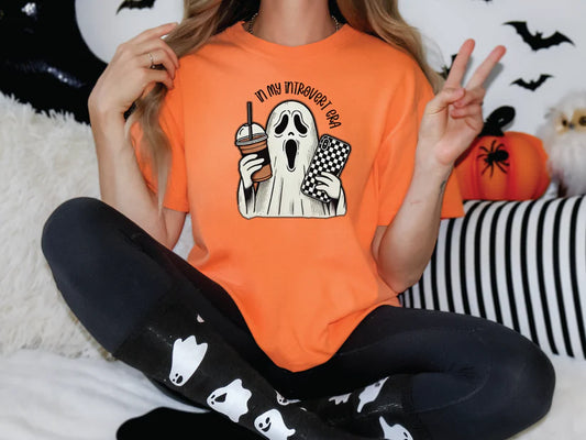 In My Introvert Era Ghost Graphic T-Shirt