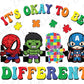 it's okay to be different avengers and spiderman