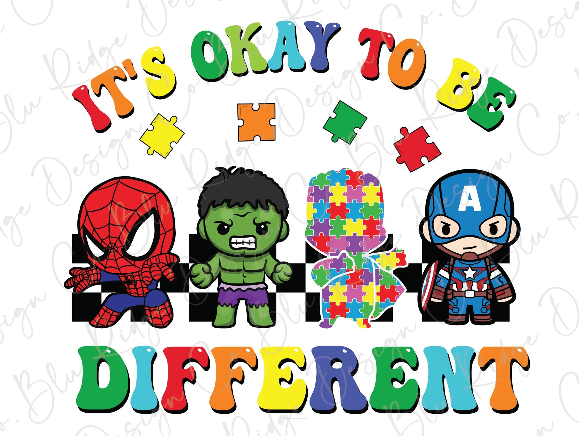 it's okay to be different avengers and spiderman