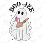 Boo-Jee Halloween Ghost Graphic T-Shirt