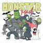 Monster Mash Halloween Graphic T-Shirt