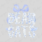 the text "BEAR GATS" in a stylized font, with the letters "BEAR" and "GATS" being larger and more prominent, and the word "GATS" being written in a decorative floral pattern.