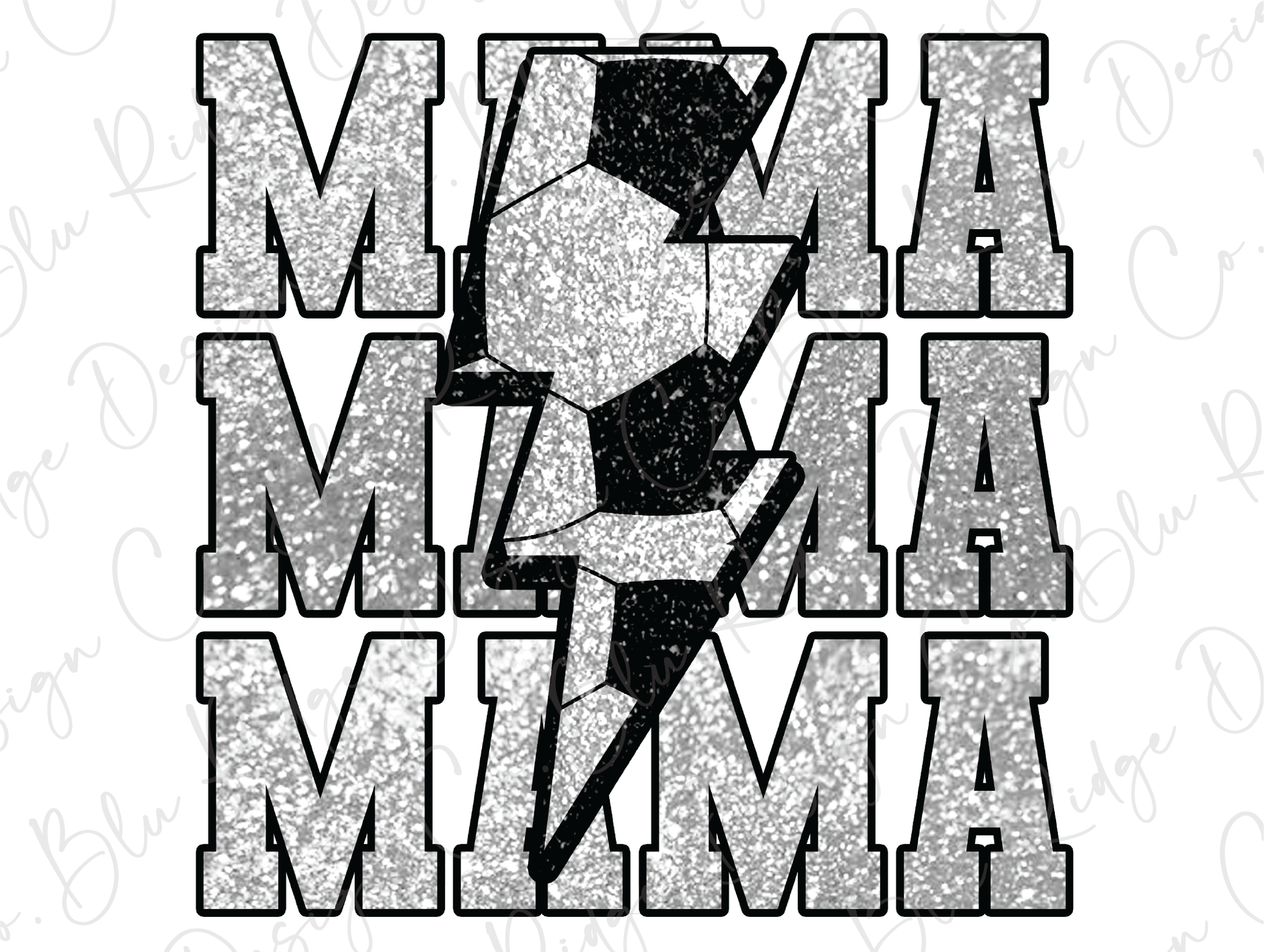 a black and white photo of the word ma ma ma