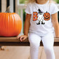 Boo Halloween Witch Ghost Design Graphic T-Shirt