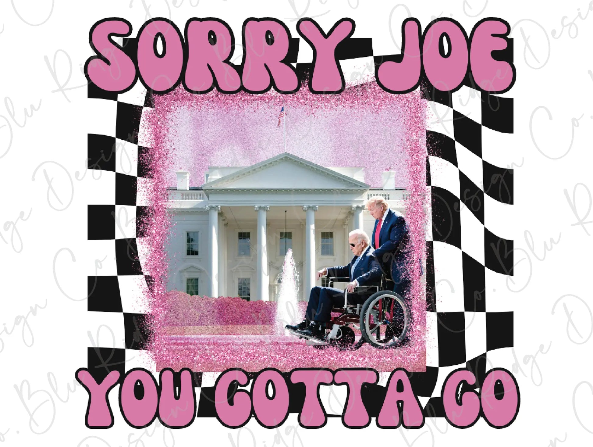 a picture of a man in a wheelchair in front of a white house