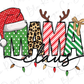 Christmas Mama Graphic T-Shirt