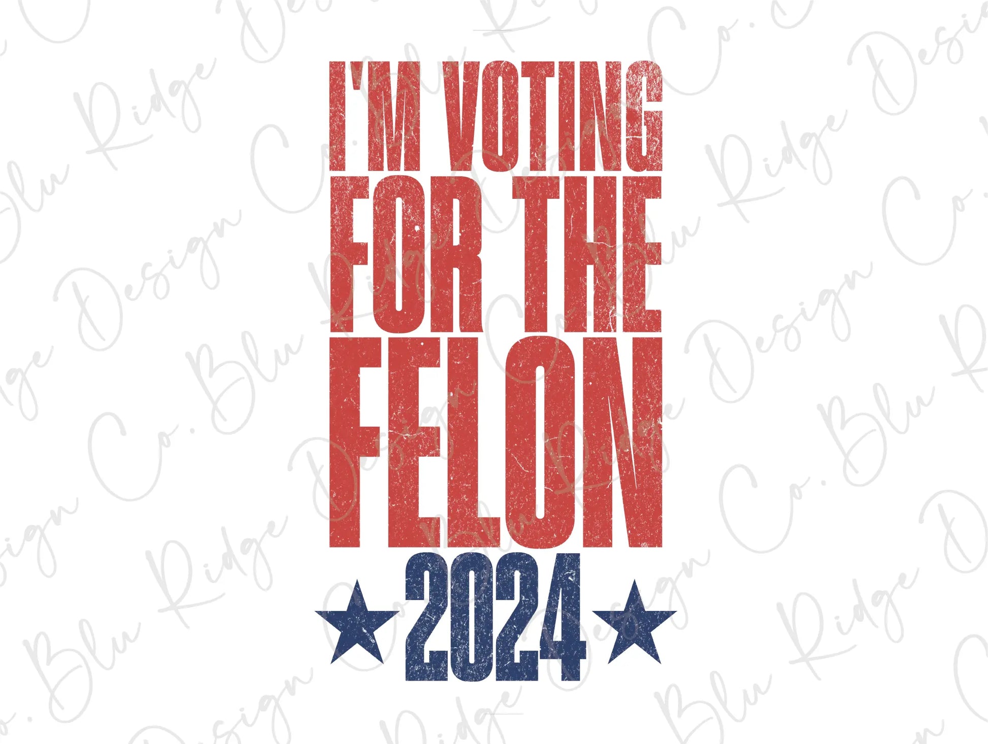 i'm voting for the felon election