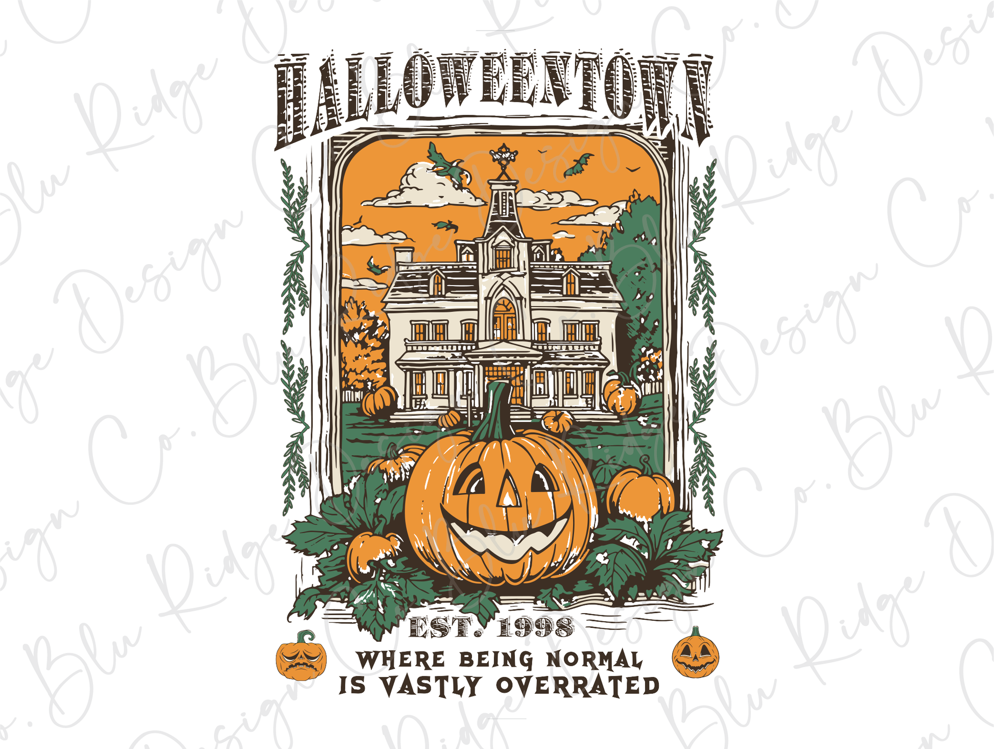 a halloween t - shirt with a pumpkin on it