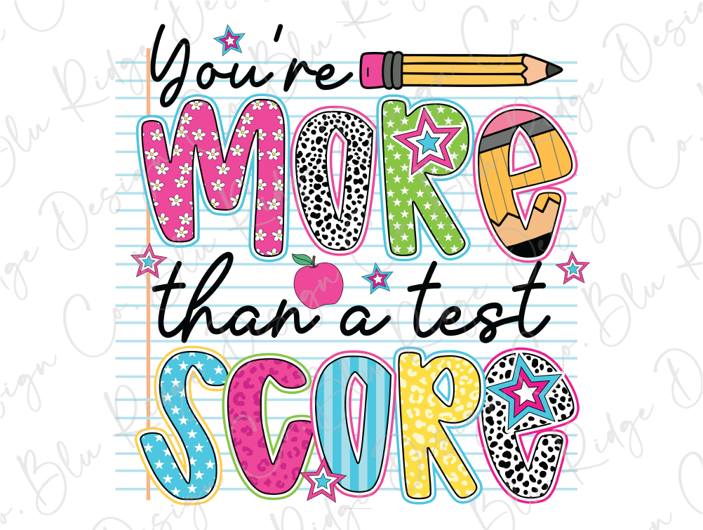 you're more than a test score