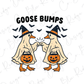 Halloween Goose Bumps Graphic T-Shirt